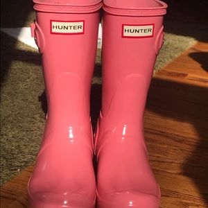 Pink Hunter Boots